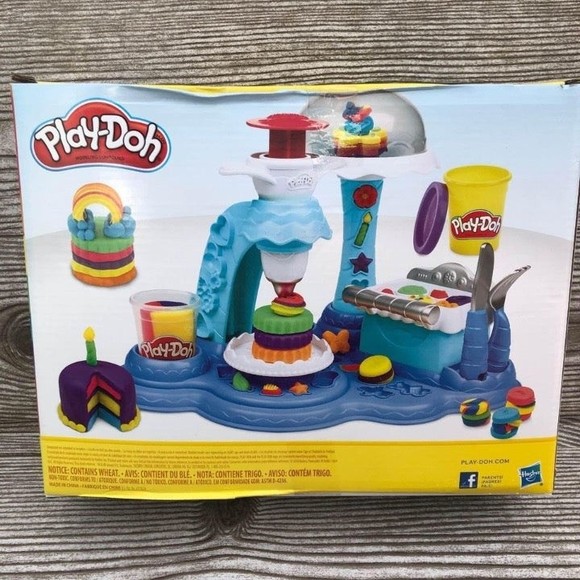 Play-Doh rainbow cake set - Picture 3 of 6